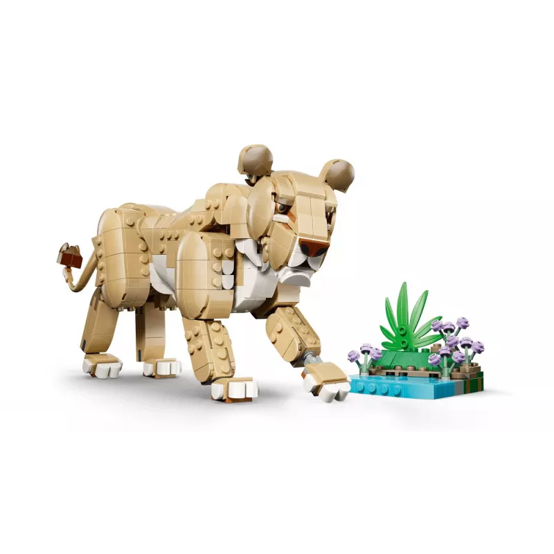 LEGO Creator 3-in-1 31386 Laukiniai gyvūnai: Didingas liūtas (839 dalių)