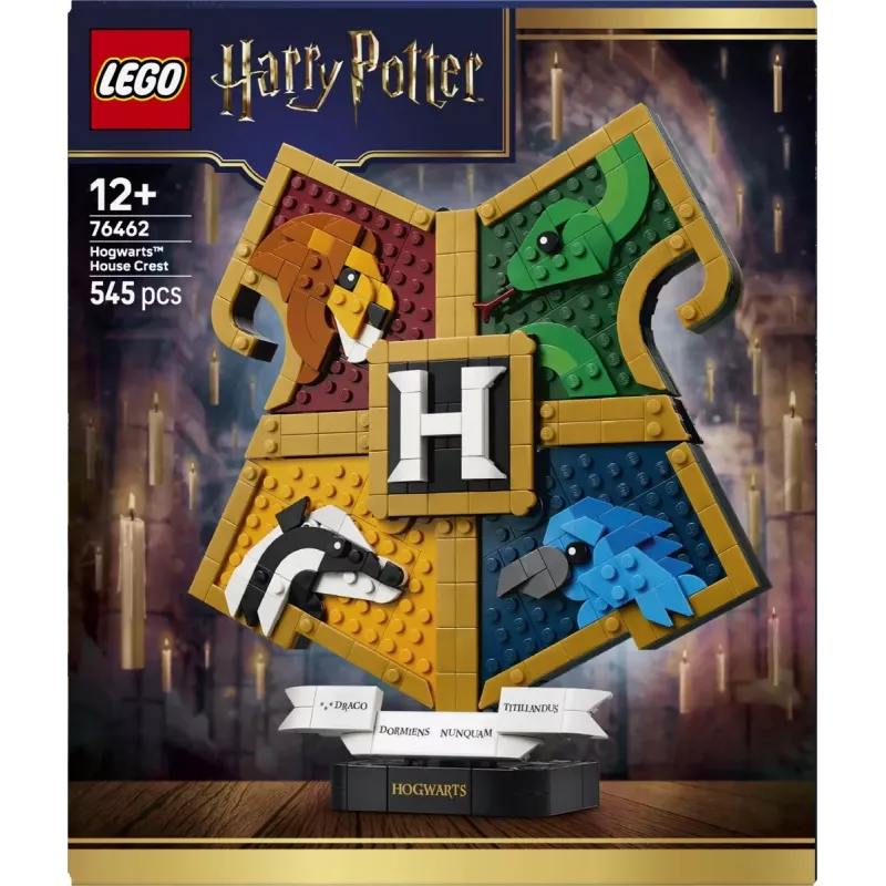 LEGO Harry Potter 76462 Hogmitsų namų herbas (545 dalių)