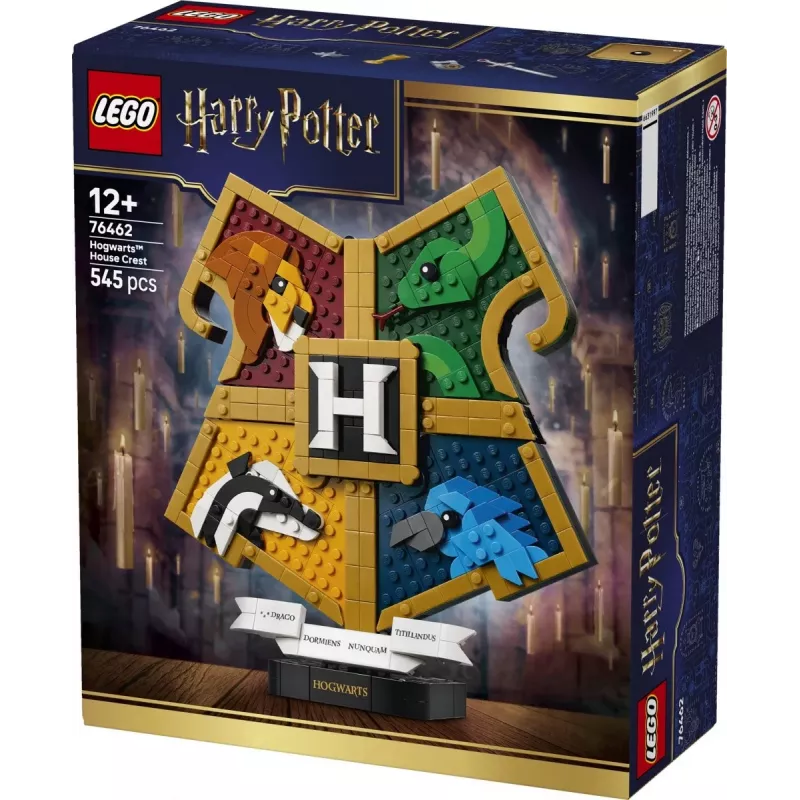LEGO Harry Potter 76462 Hogmitsų namų herbas (545 dalių)