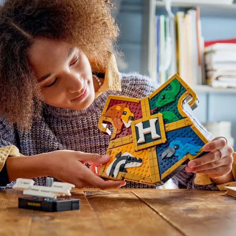 LEGO Harry Potter 76462 Hogmitsų namų herbas (545 dalių)