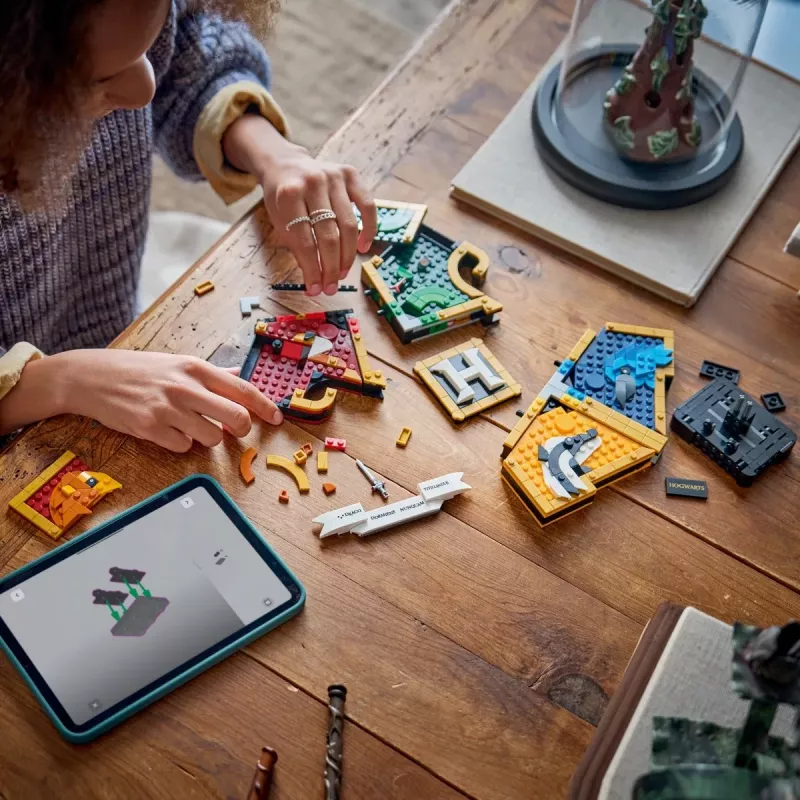 LEGO Harry Potter 76462 Hogmitsų namų herbas (545 dalių)