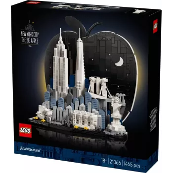 LEGO Architecture 21066 Niujorkas – Didysis obuolys (1465 dalių)