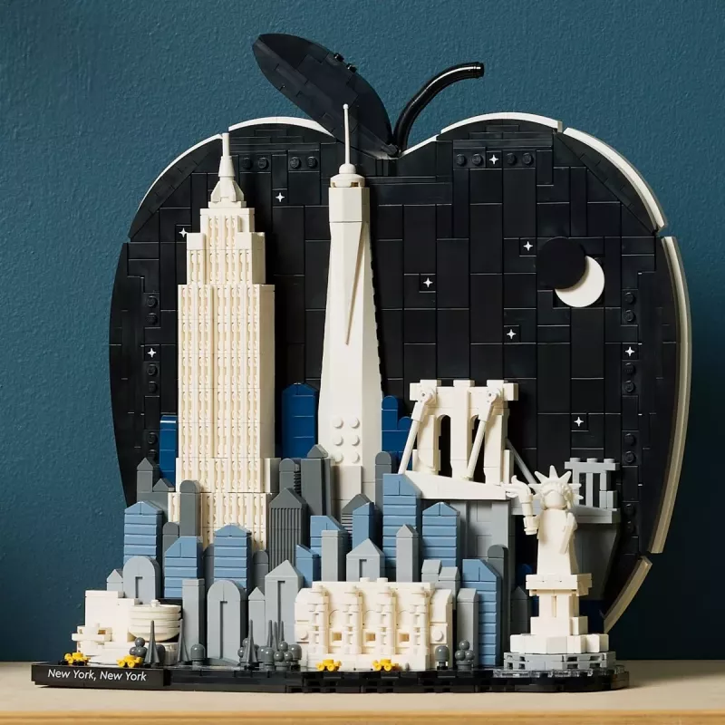 LEGO Architecture 21066 Niujorkas – Didysis obuolys (1465 dalių)