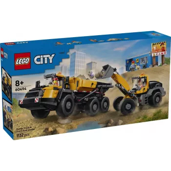 LEGO City 60494 Savivartis ir krautuvas (1132 dalių)