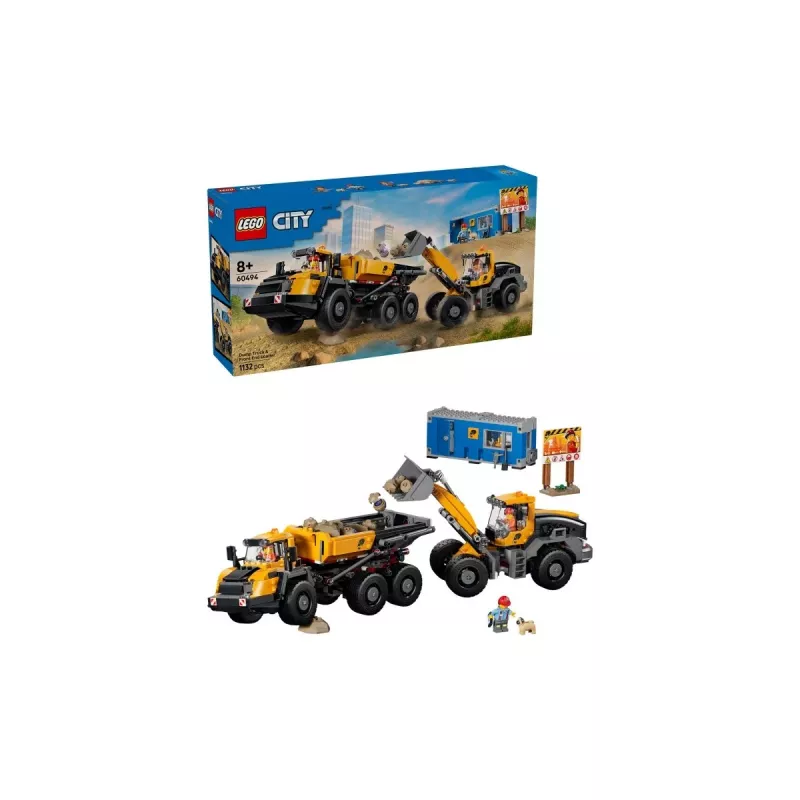 LEGO City 60494 Savivartis ir krautuvas (1132 dalių)