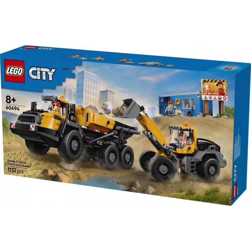 LEGO City 60494 Savivartis ir krautuvas (1132 dalių)