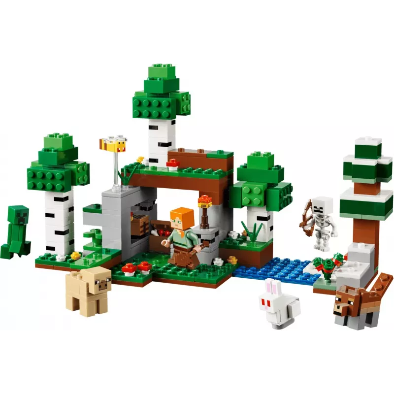 LEGO Minecraft 21593 Pirmosios nakties nuotykiai (301 detalė)