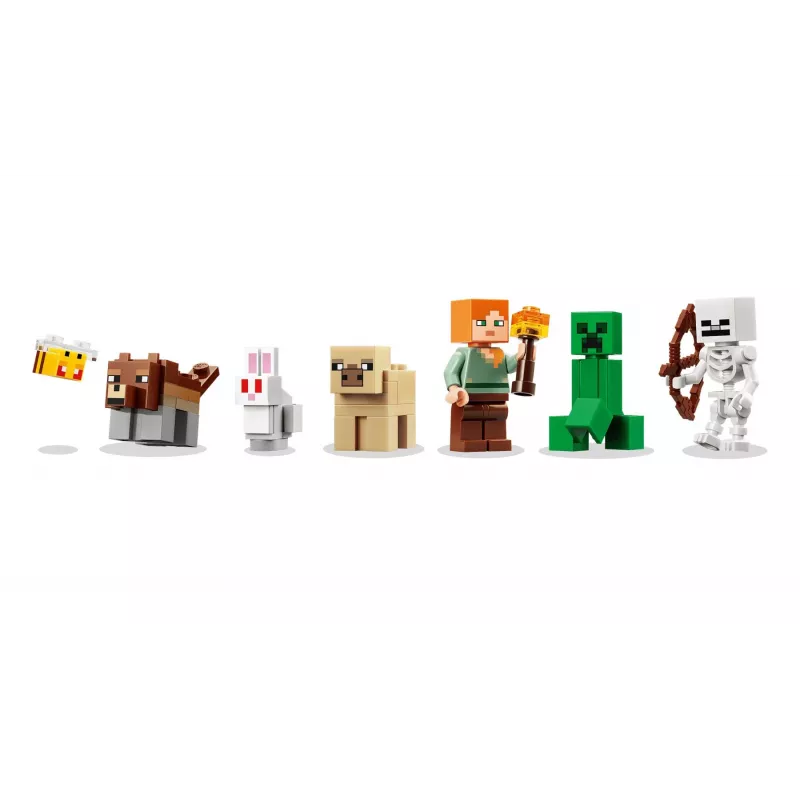 LEGO Minecraft 21593 Pirmosios nakties nuotykiai (301 detalė)