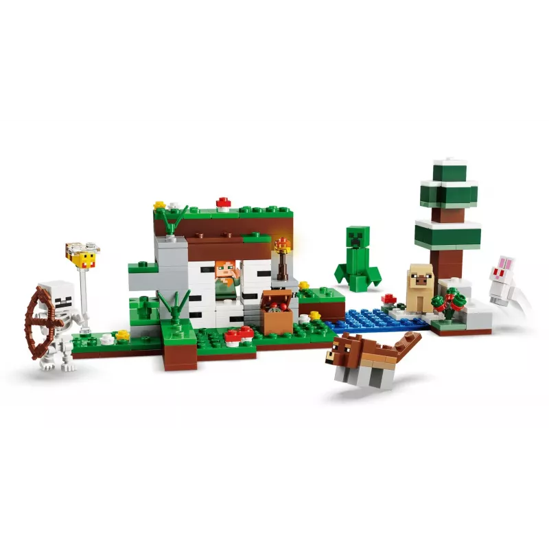 LEGO Minecraft 21593 Pirmosios nakties nuotykiai (301 detalė)