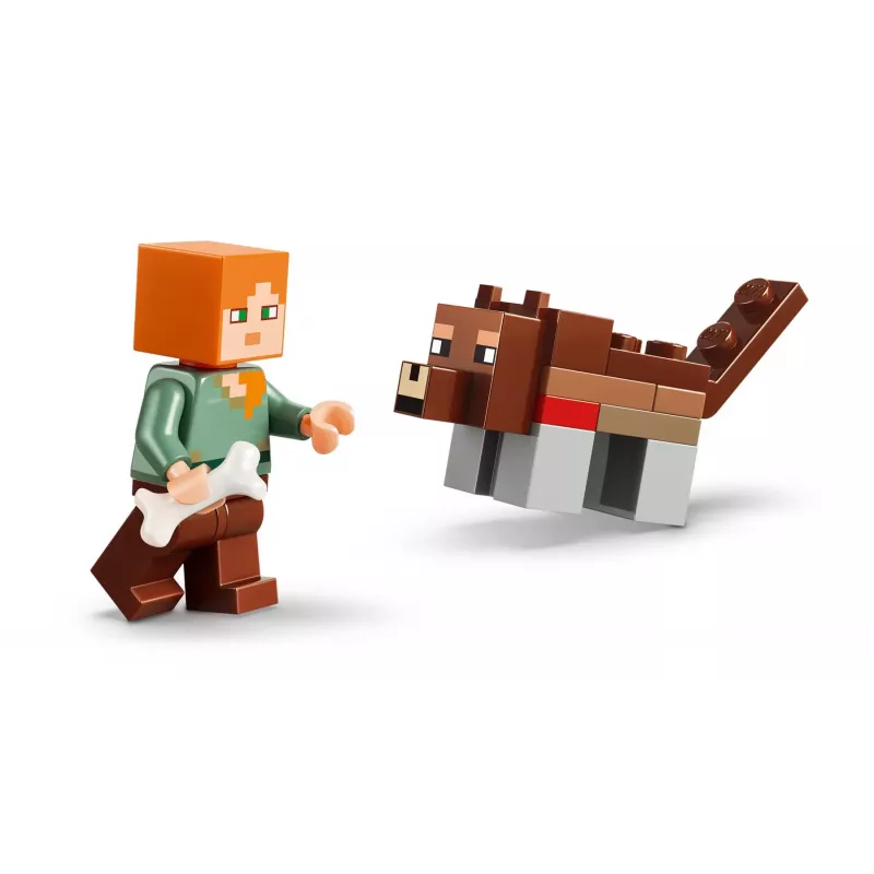 LEGO Minecraft 21593 Pirmosios nakties nuotykiai (301 detalė)