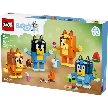 LEGO Bluey 11217 Statybinė Bluey šeima (466 dalių)