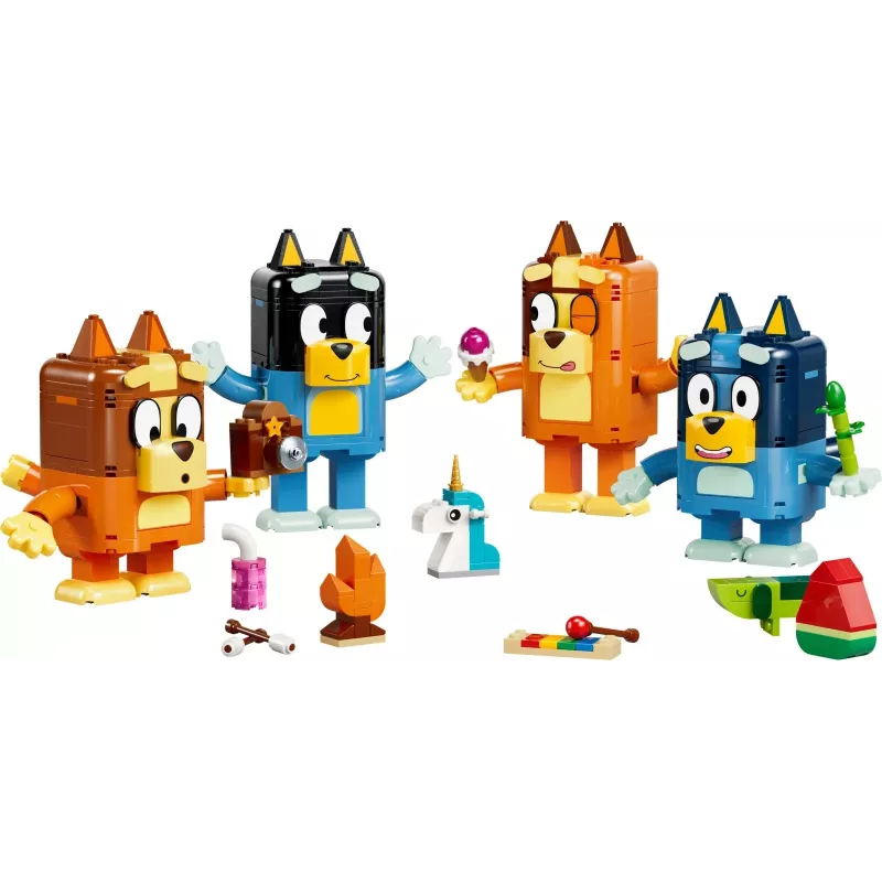 LEGO Bluey 11217 Statybinė Bluey šeima (466 dalių)