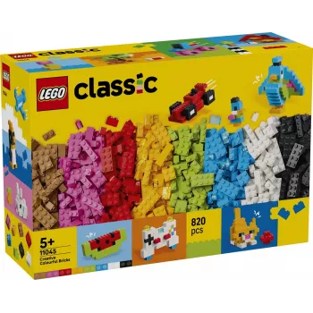 LEGO Classic 11045 Kūrybiniai spalvoti kaladėliai (820 vnt.)