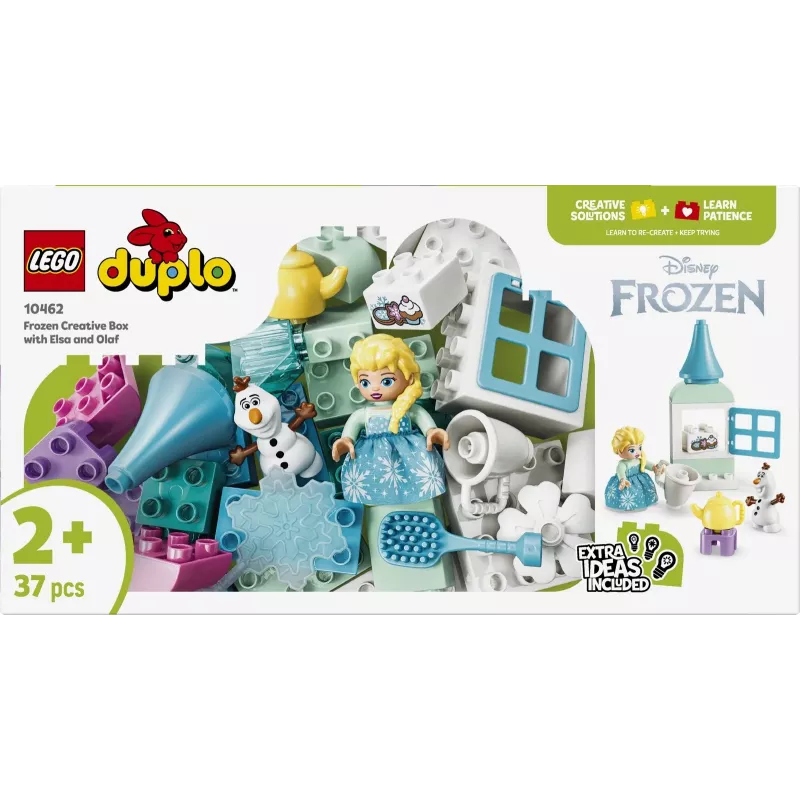 LEGO DUPLO Disney 10462 Kūrybinė dėžutė „Frozen“ su Elsa ir Olafu (37 dalių)