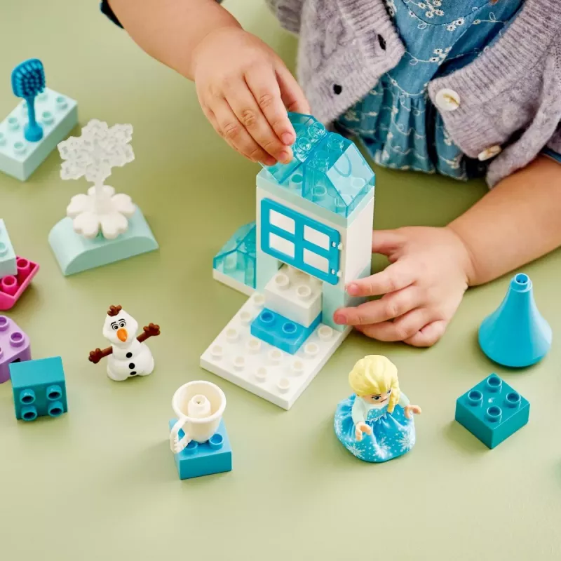 LEGO DUPLO Disney 10462 Kūrybinė dėžutė „Frozen“ su Elsa ir Olafu (37 dalių)