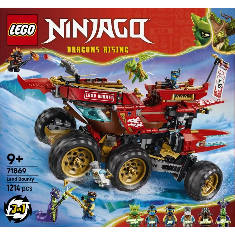 LEGO NINJAGO 71869 Land Bounty (1214 dalių)