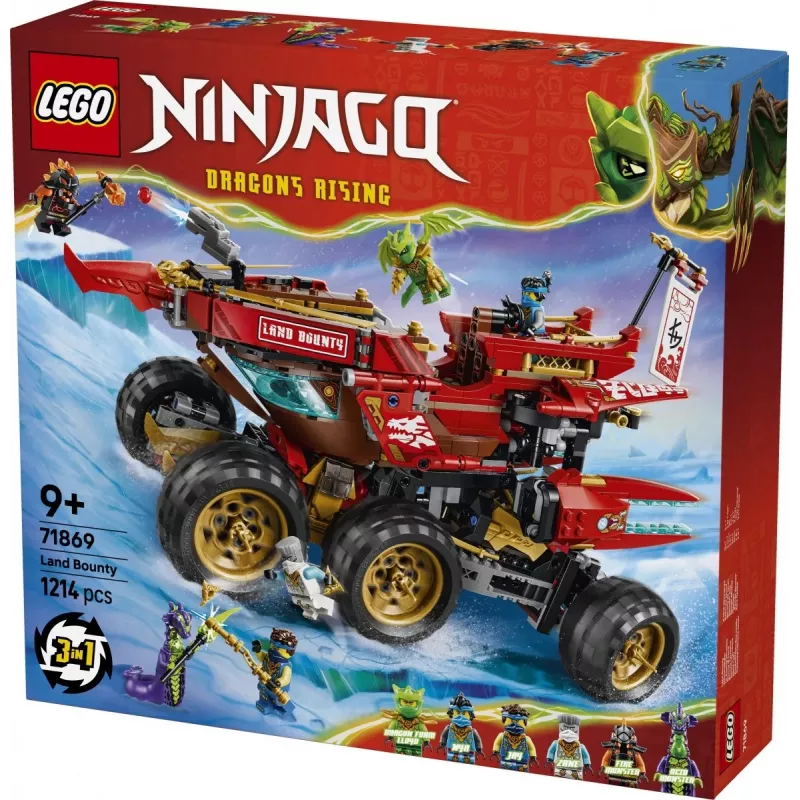 LEGO NINJAGO 71869 Land Bounty (1214 dalių)
