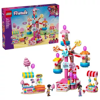 LEGO Friends 42700 Saldainių ir keksiukų apžvalgos ratas (602 detalės)