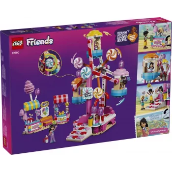 LEGO Friends 42700 Saldainių ir keksiukų apžvalgos ratas (602 detalės)
