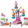 LEGO Friends 42700 Saldainių ir keksiukų apžvalgos ratas (602 detalės)