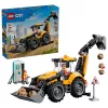 LEGO City 60480 Geltonas ekskavatorius su kaušu (301 detalė)