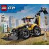 LEGO City 60480 Geltonas ekskavatorius su kaušu (301 detalė)