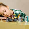 LEGO City 60480 Geltonas ekskavatorius su kaušu (301 detalė)