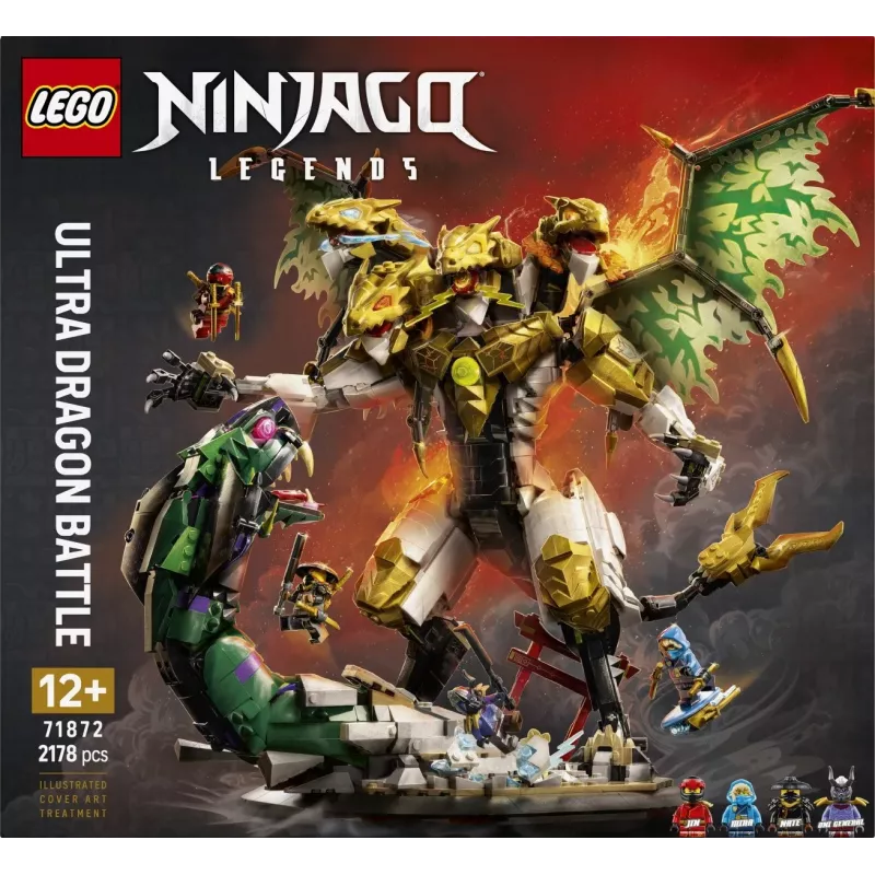 LEGO NINJAGO 71872 Ultra Dragon Battle (2178 dalių)