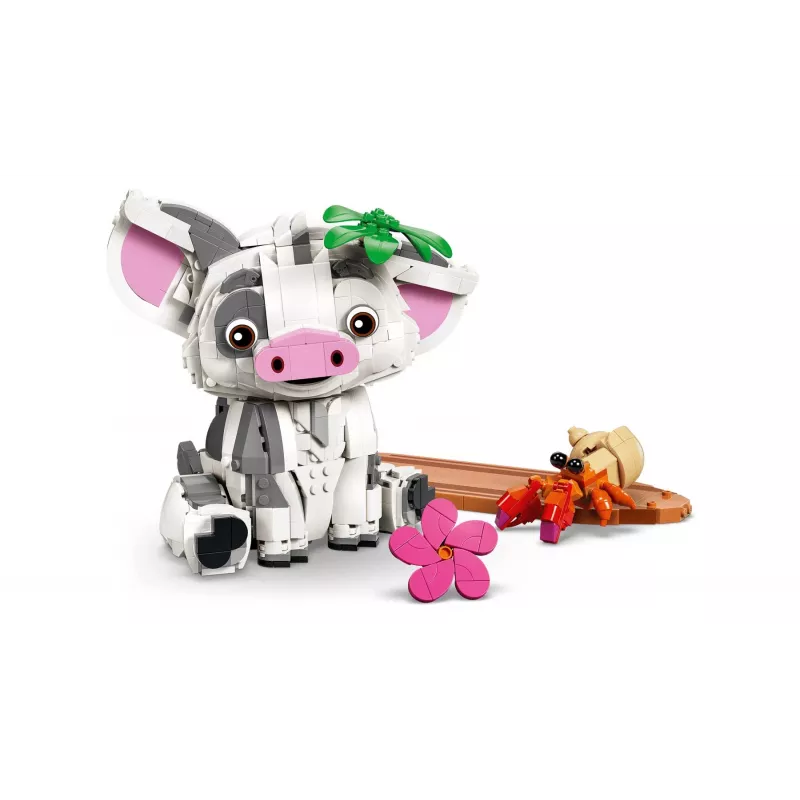 LEGO Disney 43292 Pua (Moana) statoma figūrėlė (885 dalių)