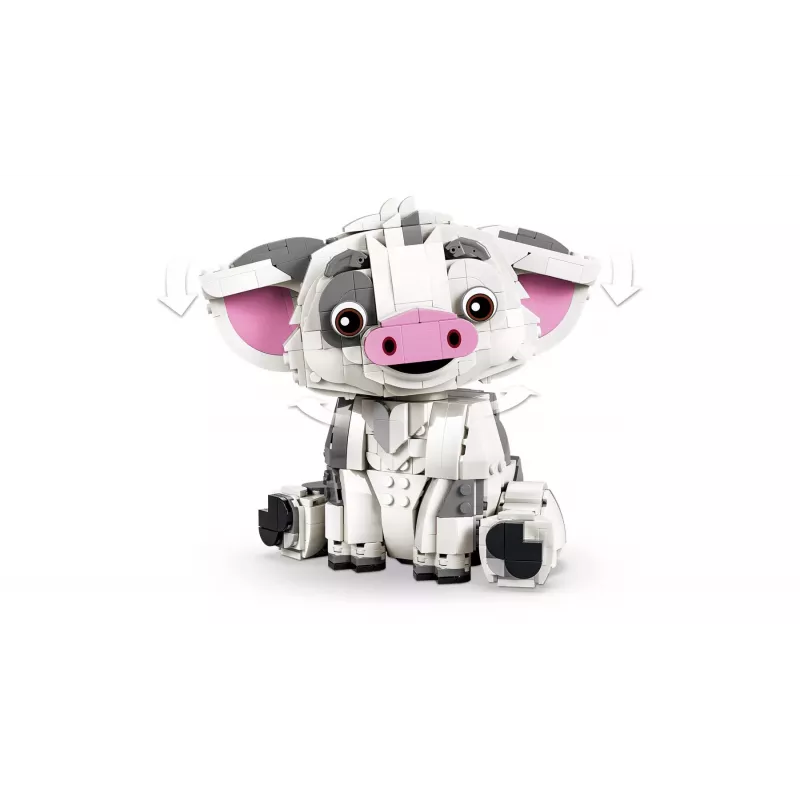 LEGO Disney 43292 Pua (Moana) statoma figūrėlė (885 dalių)