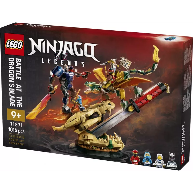LEGO NINJAGO 71871 Mūšis prie Drakono ašmens (1016 dalių)