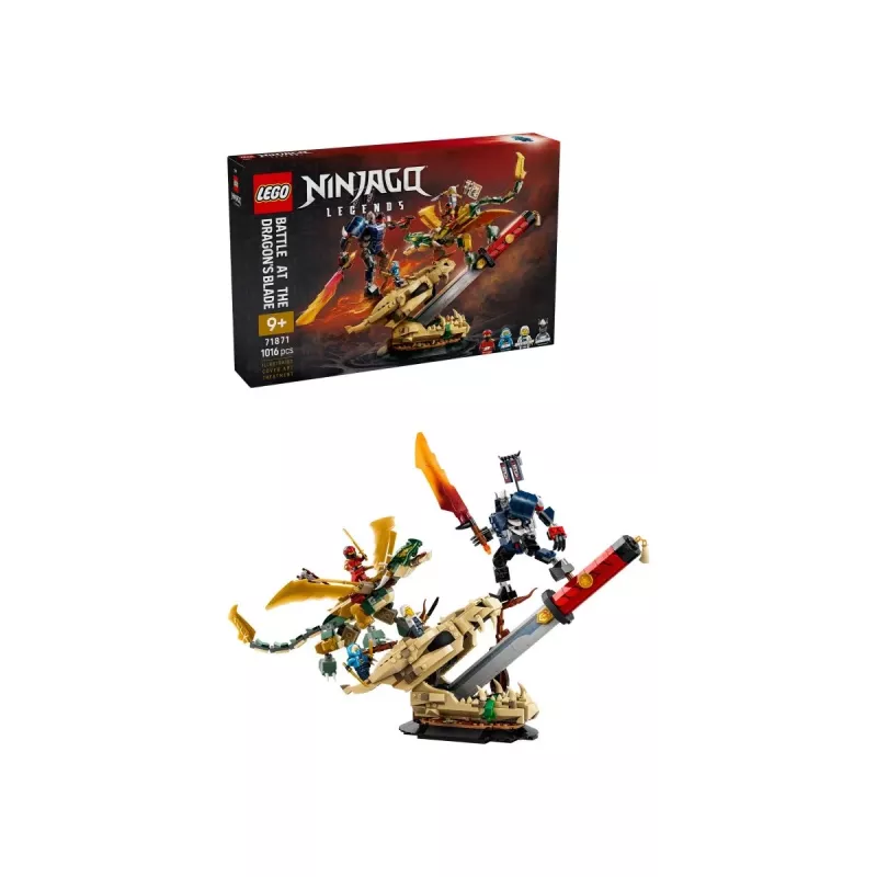 LEGO NINJAGO 71871 Mūšis prie Drakono ašmens (1016 dalių)