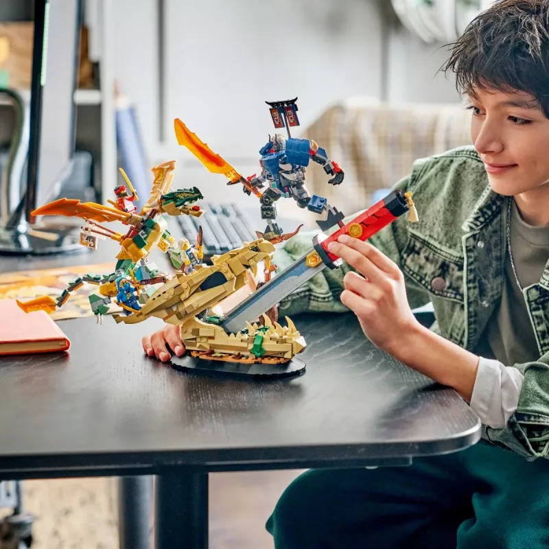 LEGO NINJAGO 71871 Mūšis prie Drakono ašmens (1016 dalių)