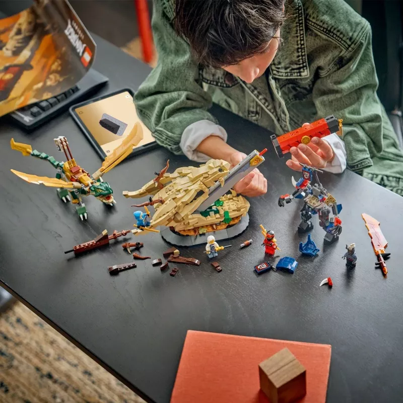 LEGO NINJAGO 71871 Mūšis prie Drakono ašmens (1016 dalių)