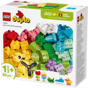LEGO DUPLO 10479 Spalvinga kūrybos dėžutė (80 dalių)