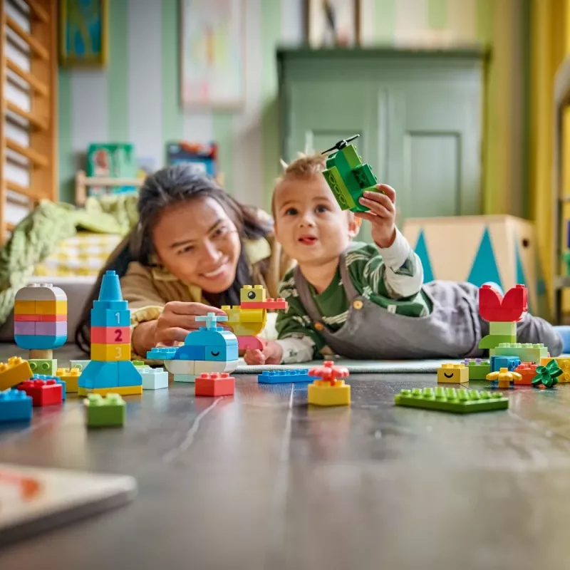 LEGO DUPLO 10479 Spalvinga kūrybos dėžutė (80 dalių)