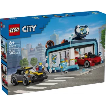 LEGO City 60497 Pravažiuojama automobilių plovykla (583 detalės)