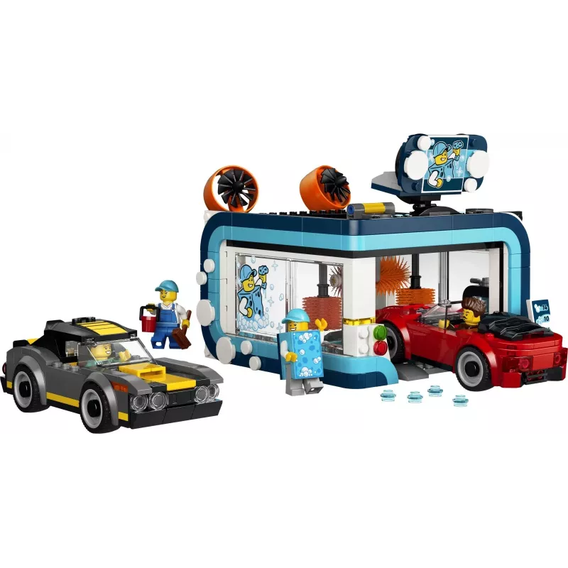 LEGO City 60497 Pravažiuojama automobilių plovykla (583 detalės)
