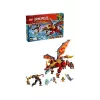 LEGO NINJAGO 71868 Wyldfyre transformuojantis drakono mech (821 dalių)