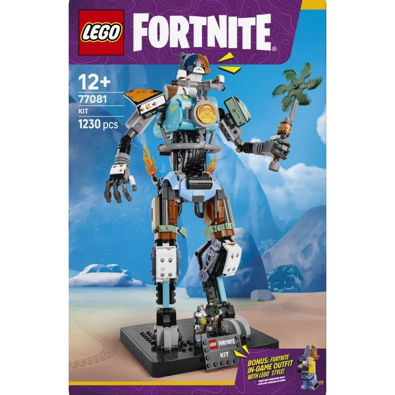 LEGO Fortnite 77081 KIT Pastatomas Mech Figura (1230 dalių)