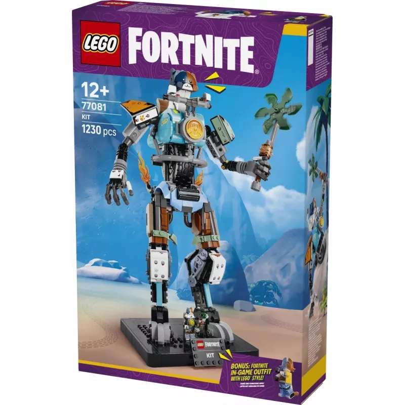 LEGO Fortnite 77081 KIT Pastatomas Mech Figura (1230 dalių)
