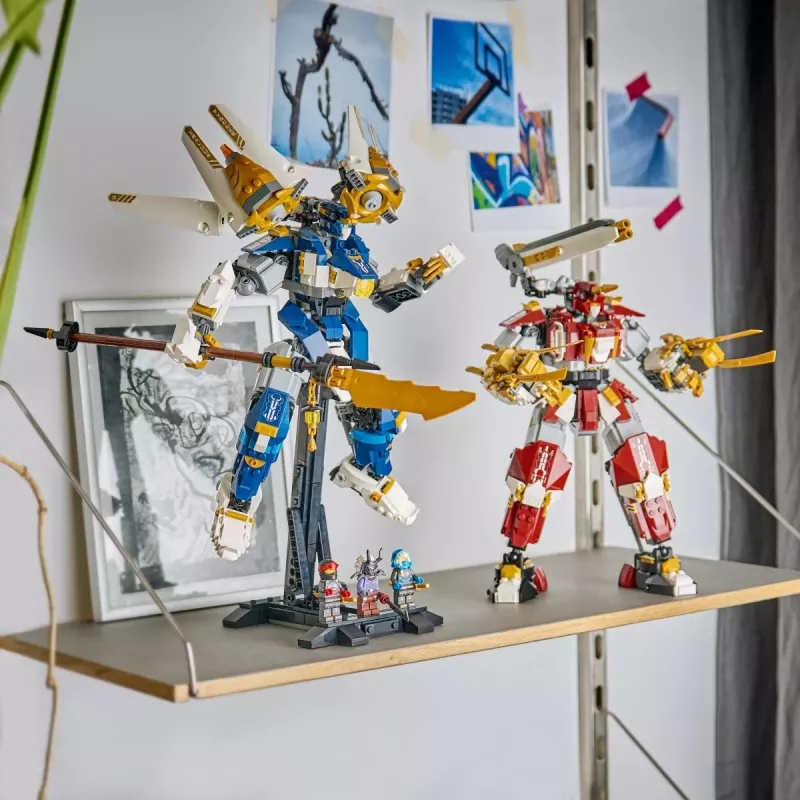 LEGO NINJAGO 71870 Dvynių titanų mechai (1707 dalių)
