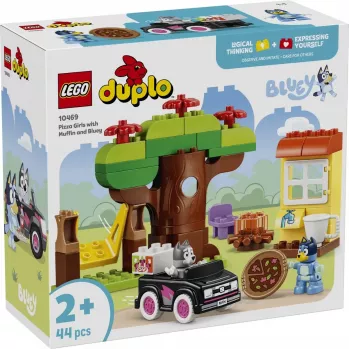 LEGO DUPLO Bluey 10469 Muffin ir Bluey picos kepykla (44 dalių)