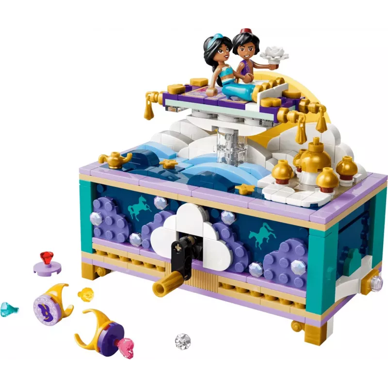 LEGO Disney 43295 Jasmine papuošalų dėžutė (458 dalių)