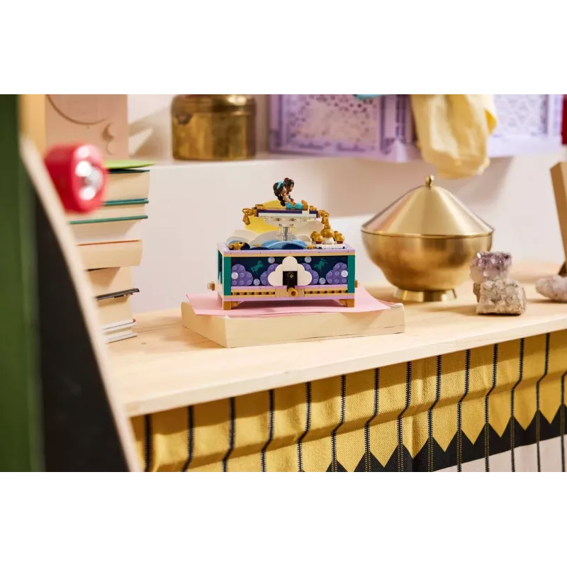 LEGO Disney 43295 Jasmine papuošalų dėžutė (458 dalių)