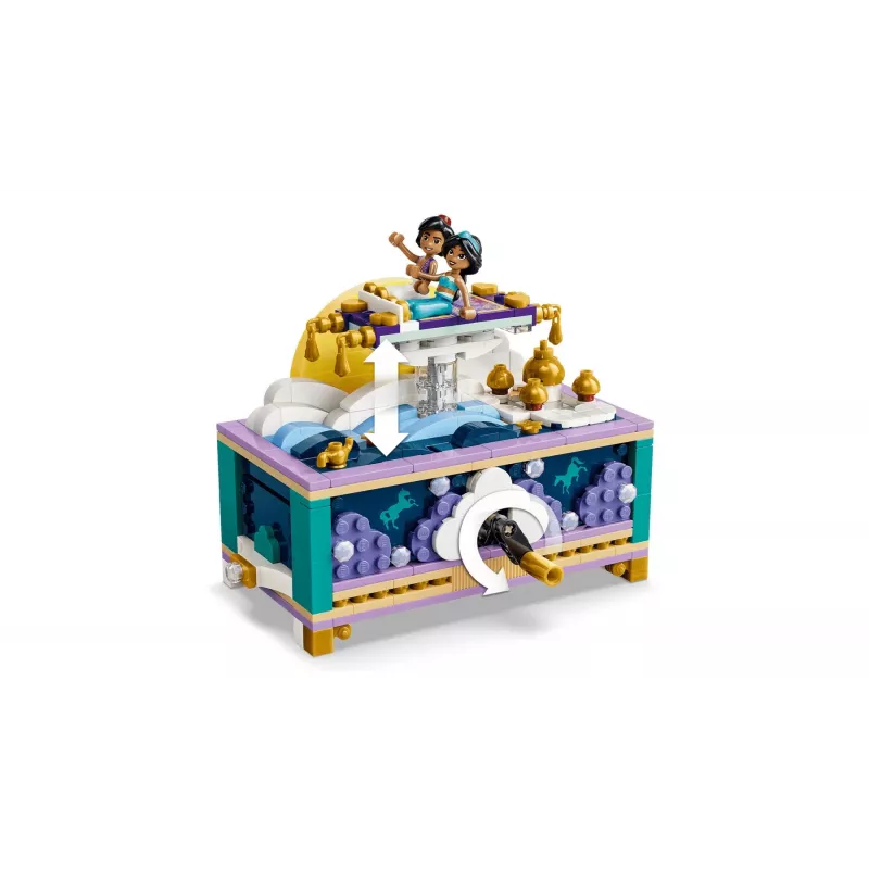LEGO Disney 43295 Jasmine papuošalų dėžutė (458 dalių)