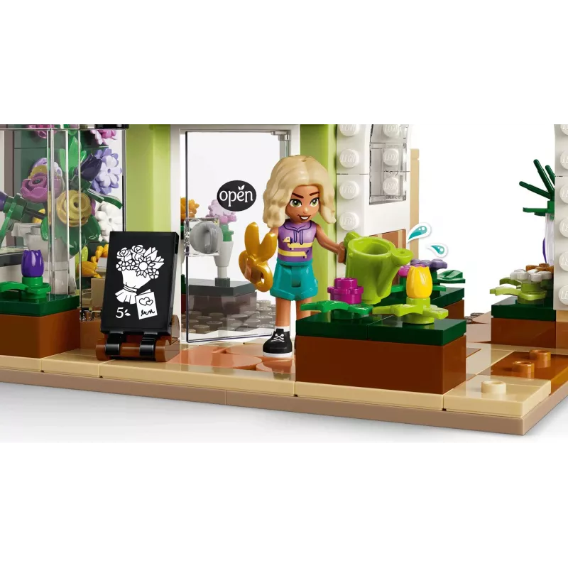 LEGO Friends 42693 Kūrybinė gėlių parduotuvė (377 dalių)