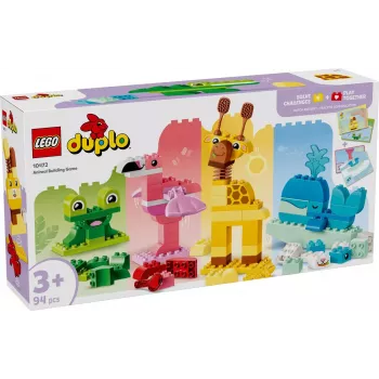 LEGO DUPLO 10472 Gyvūnų statybos žaidimas (94 detalės)