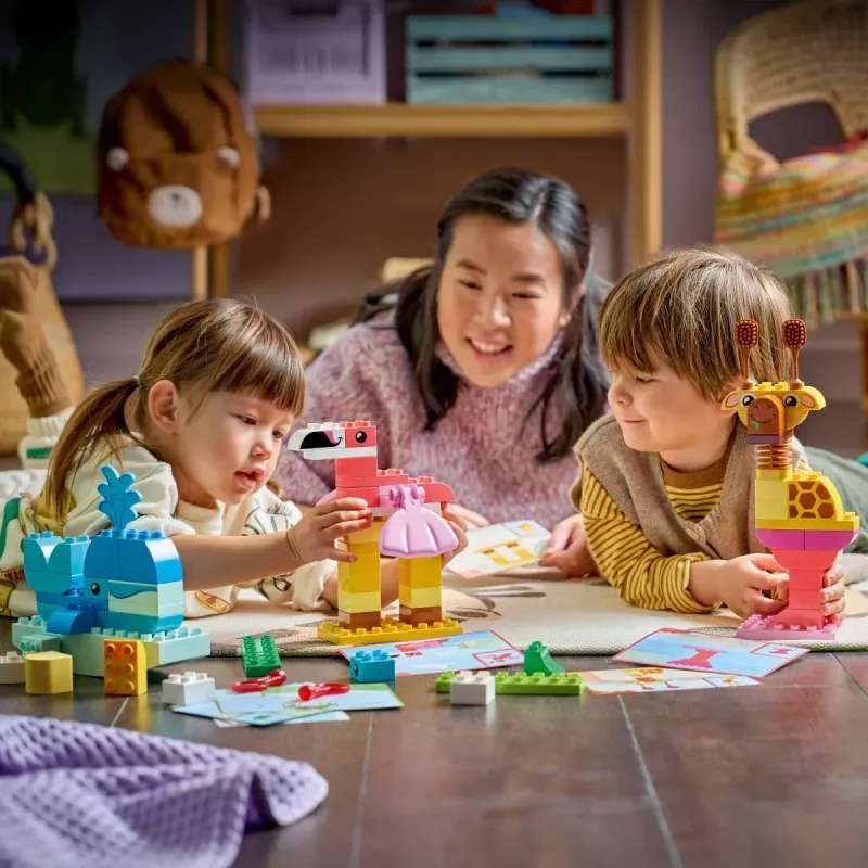 LEGO DUPLO 10472 Gyvūnų statybos žaidimas (94 detalės)