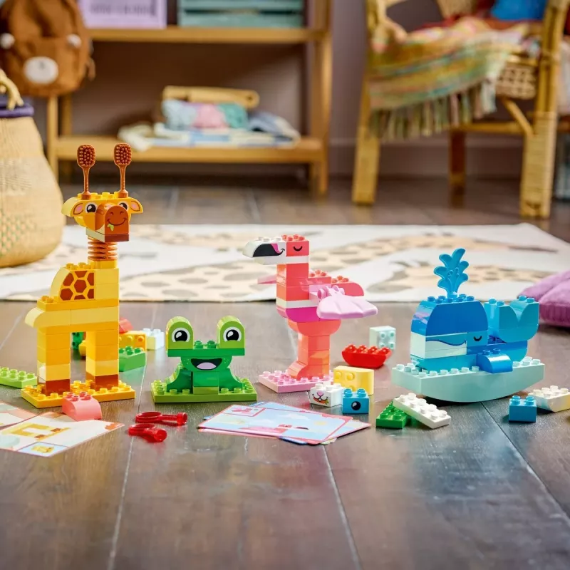 LEGO DUPLO 10472 Gyvūnų statybos žaidimas (94 detalės)